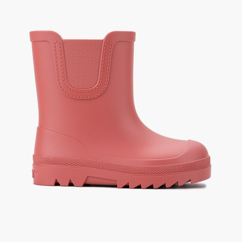 Barefoot wide Chelsea-style wellies Coral