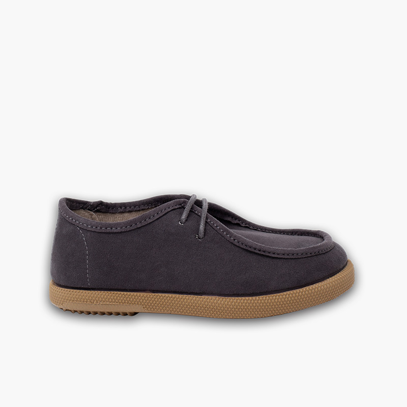 Wallaby suede boat shoes boys Grey