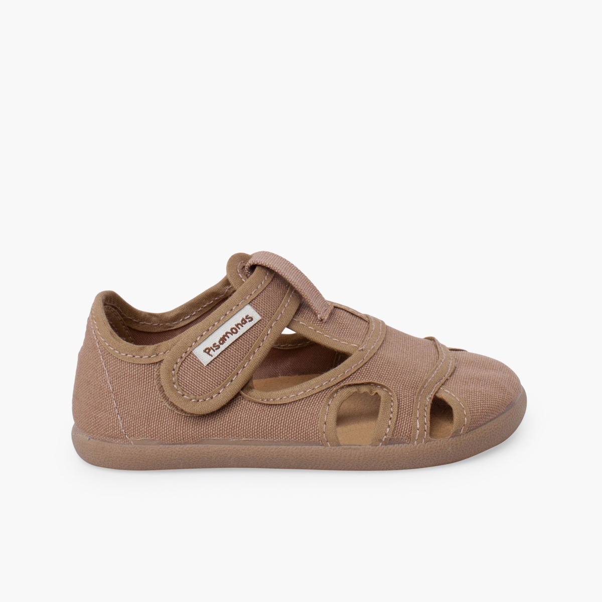 Barefoot canvas sandals children wide fastening Land