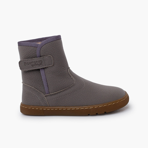 Barefoot leather boots sheepskin-like elefante