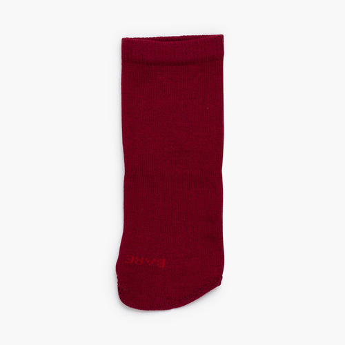 Barefoot high socks school Maroon