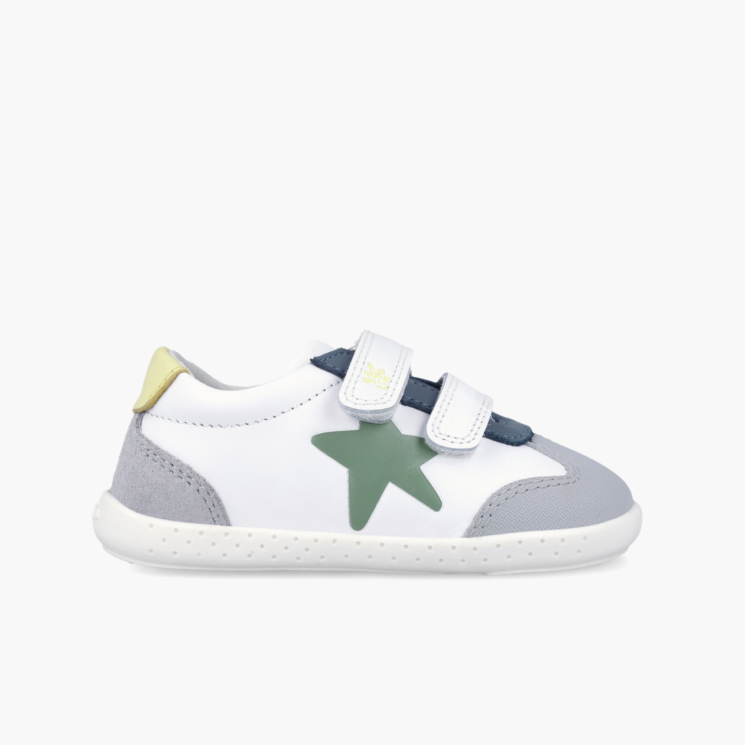 Barefoot first-step trainers star combi azul