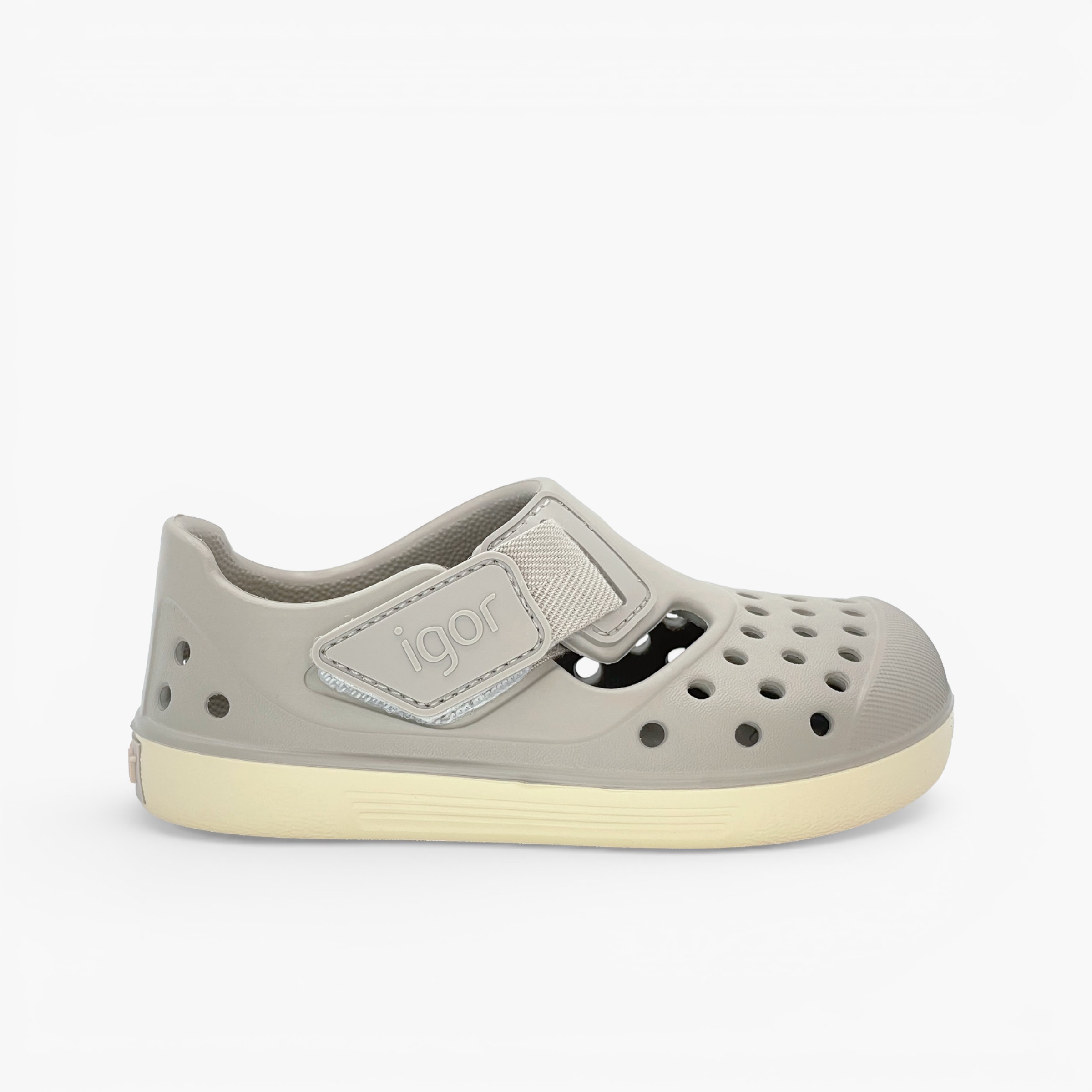 Jelly sandals clog-style barefoot Malibu cream sole Sand