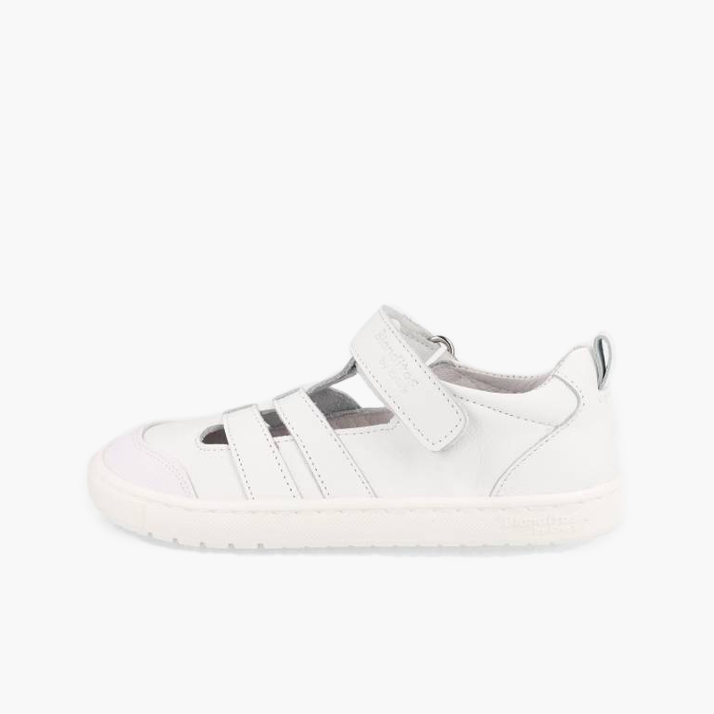 Blanditos leather sporty sandals for children White