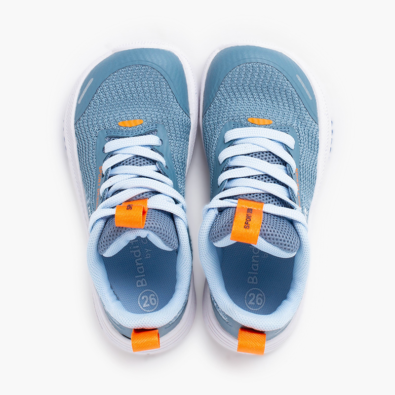 Blanditos Mesh Trainers Laces Blue denim