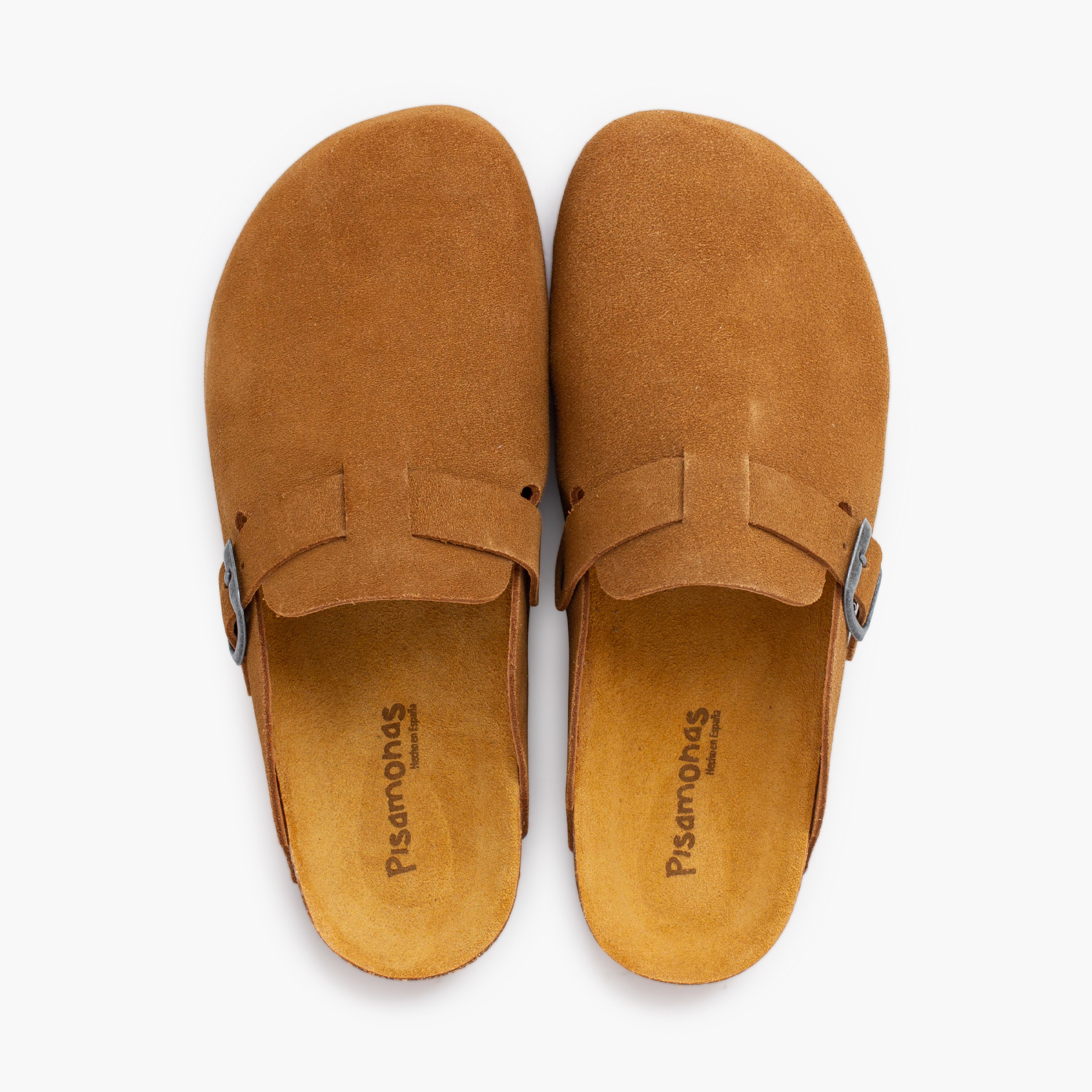 Women’s suede bio clogs Camel