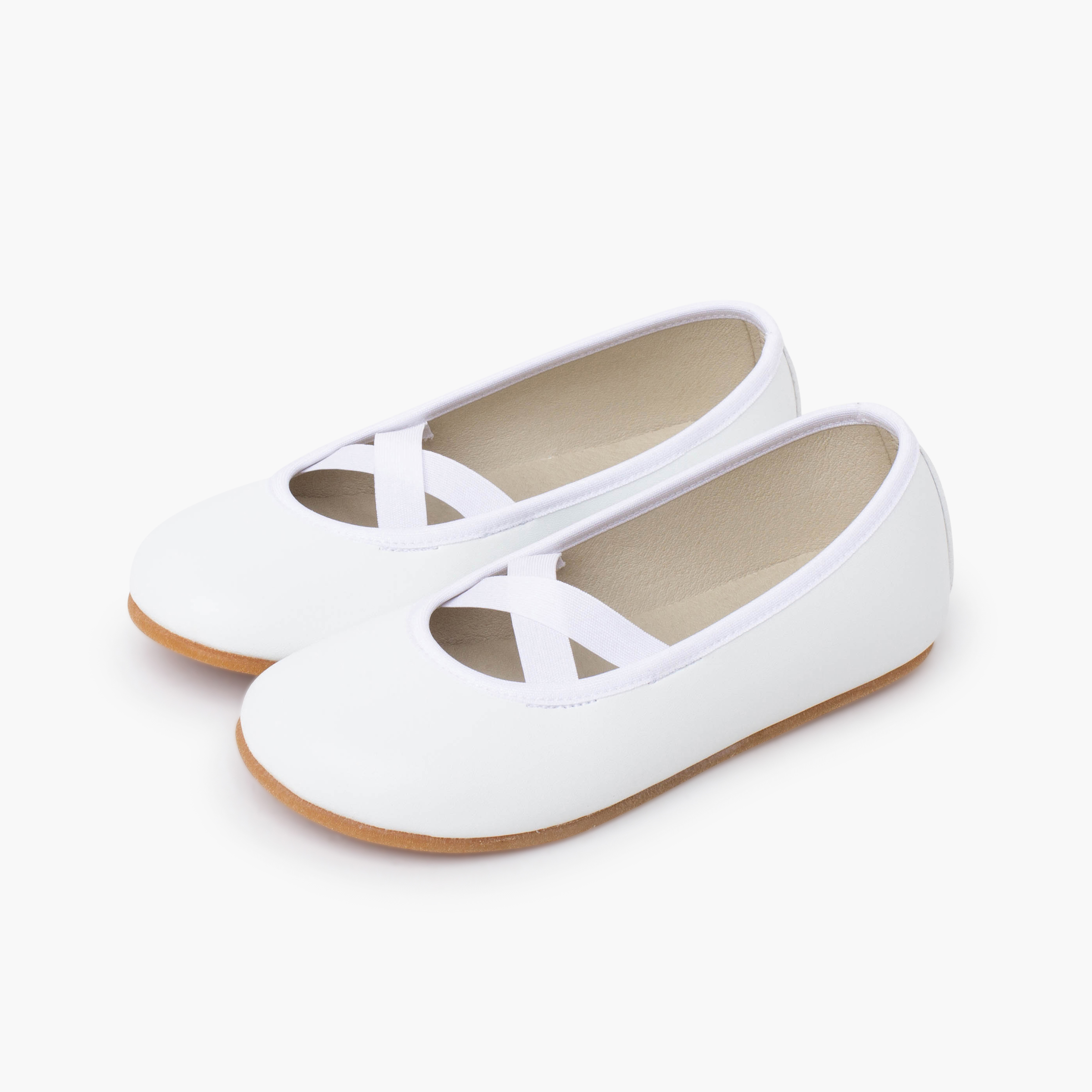 Barefoot Communion ballet flats White