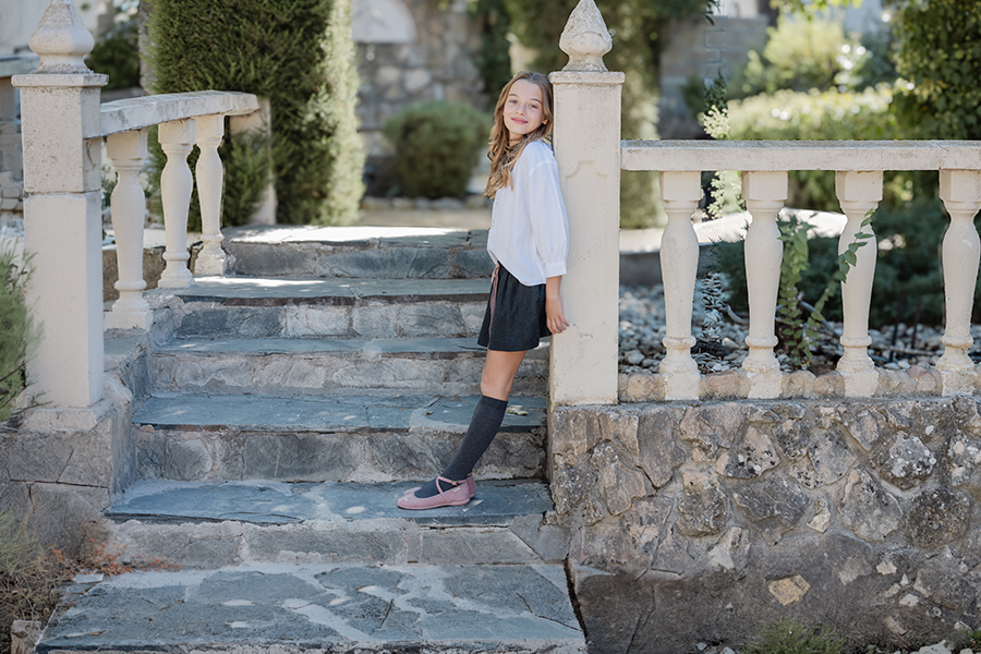 Mary Janes crossed straps star