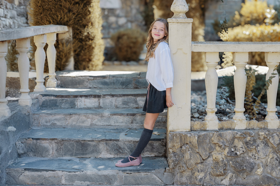 Mary Janes crossed straps star