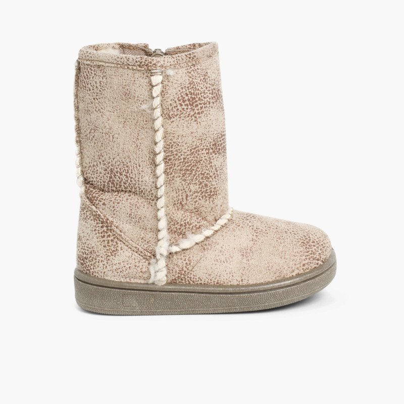 Australian Style Boots for Girls Sand