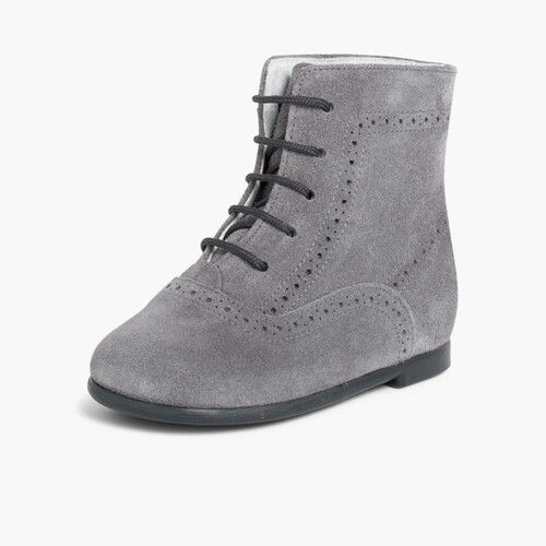 Suede Pascuala Boots Grey