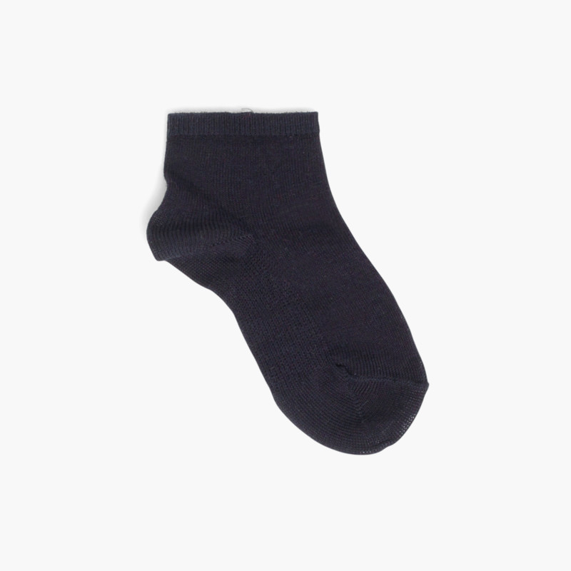 CONDOR Plain Ankle Summer Socks Navy Blue