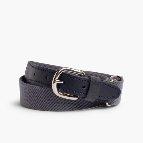 Boy's Plain Elastic Belt Grey