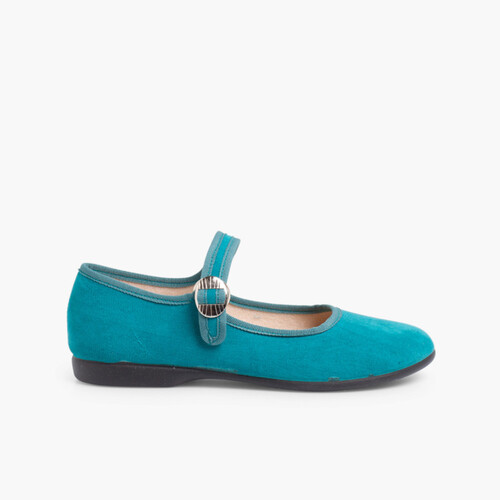 Bamara Mary Janes shoes Emerald Green