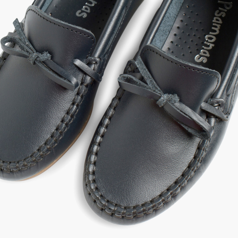 Boy's Leather Ribbon Spanish shoes for boys