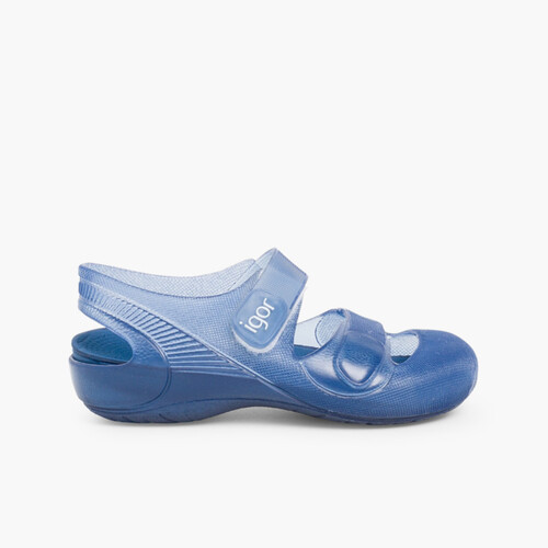 Beach & Pool Jelly Sandals Bondi Navy Blue