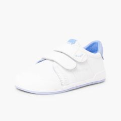 White and blue