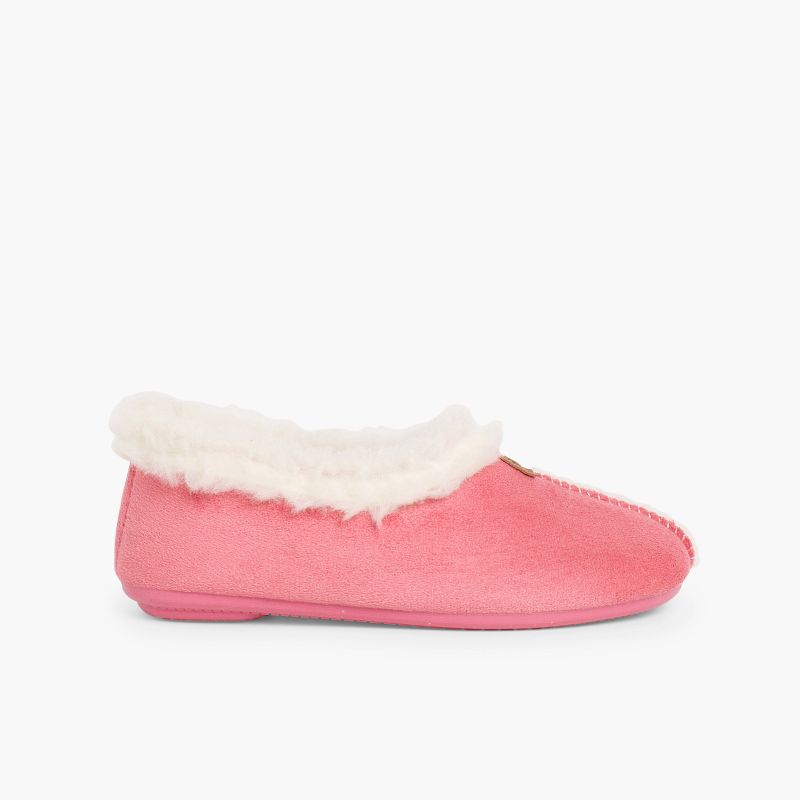 Faux Sheepskin Slippers