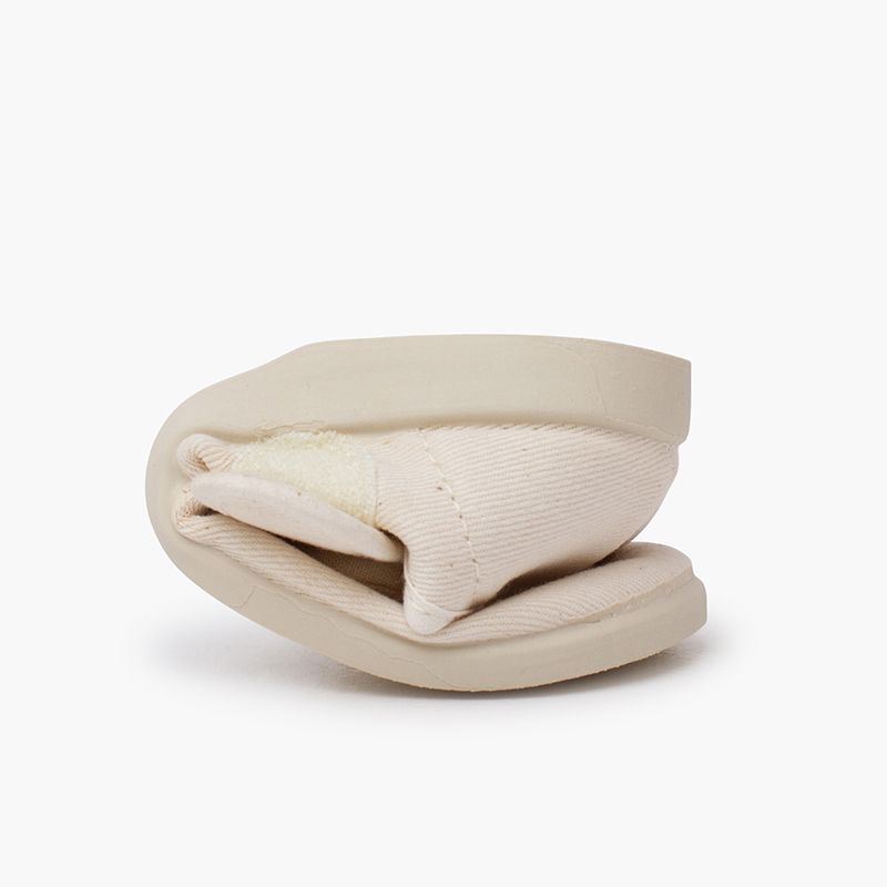 Canvas Mary Janes loop fasteners 