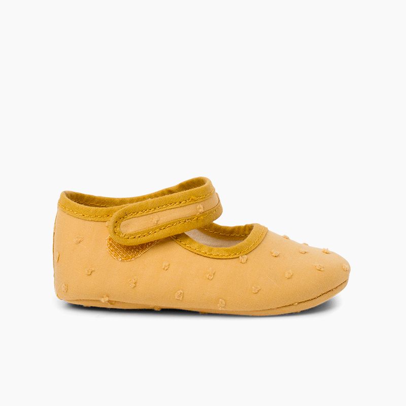 Plumetis Baby Girl’s Mary Janes