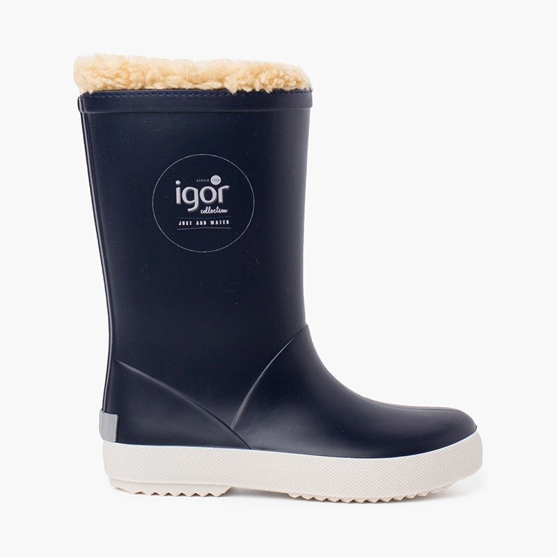  Inner shearling wellies for children