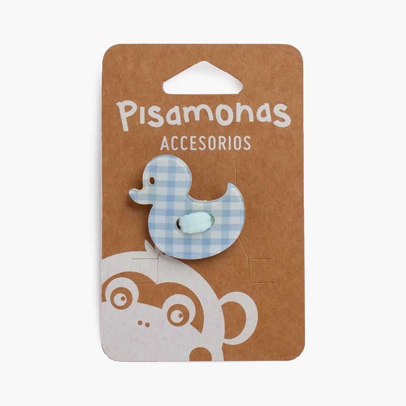 Vichy duck rubber band