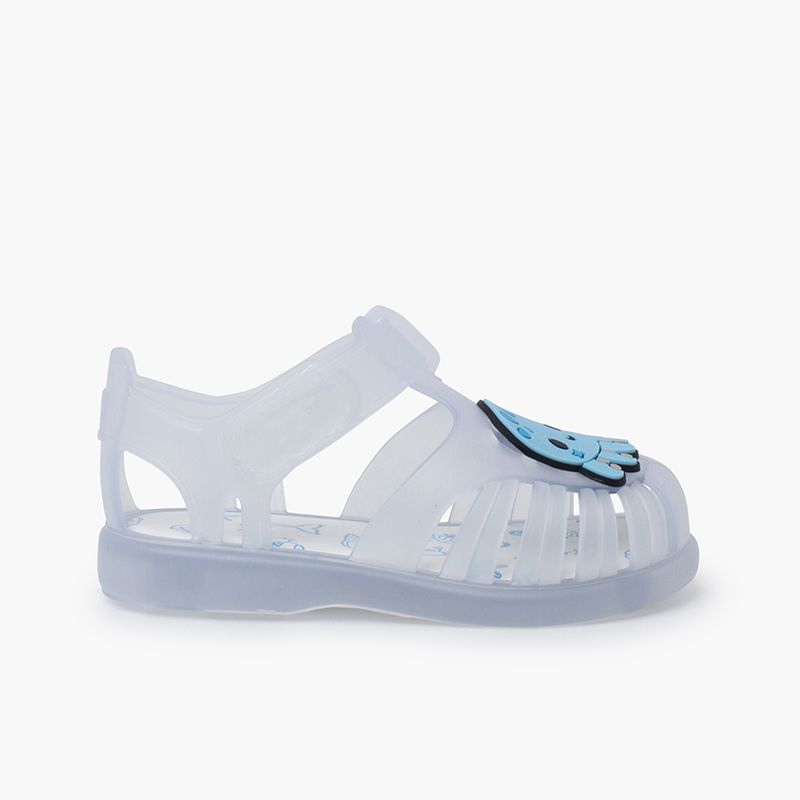Octopus jelly sandals hook-and-loop fastener