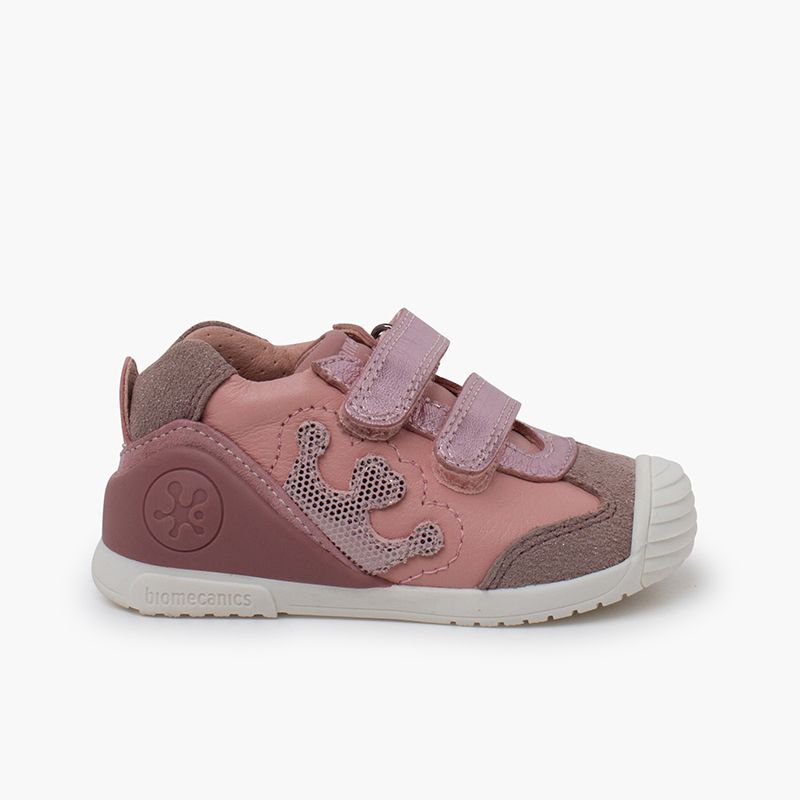 Biomecanics sneakers double hook-and-loop closure crown