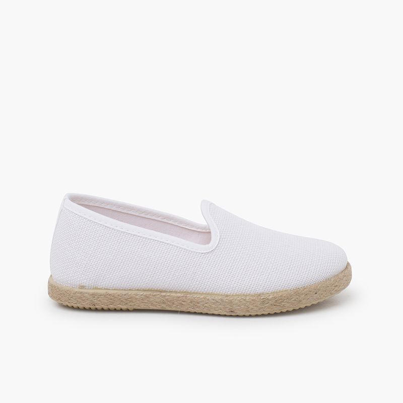 Dress Espadrilles for Boys in Linen
