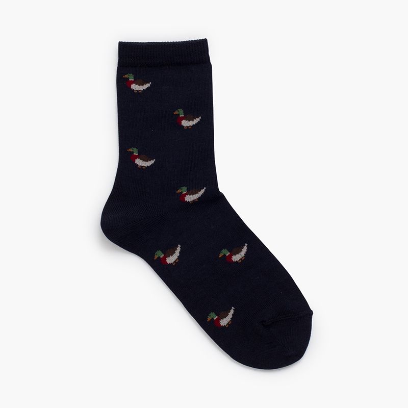 Duck pattern socks