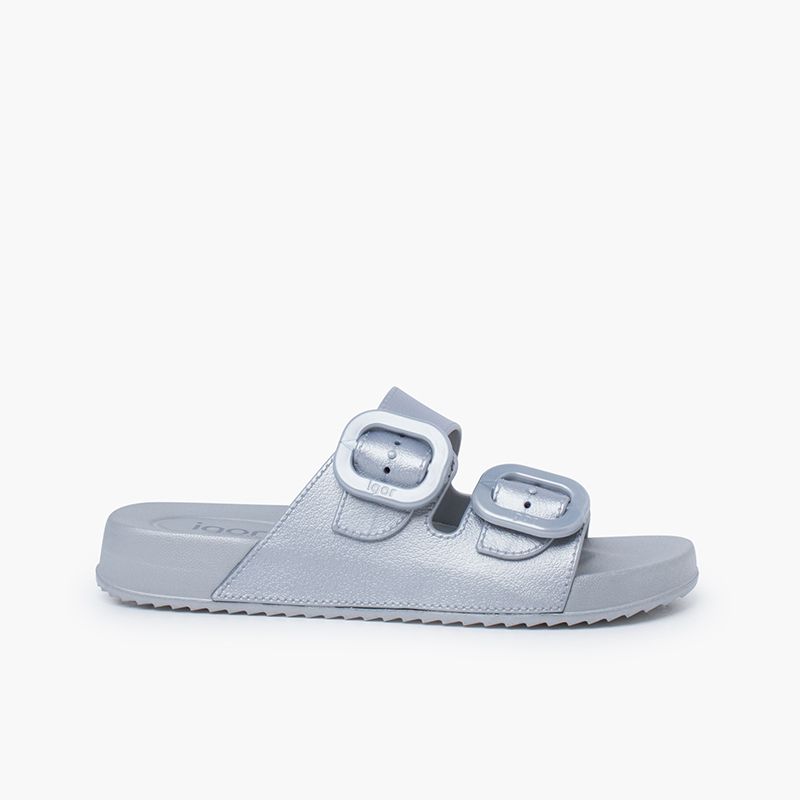 Habana Metallic EVA rubber sandals