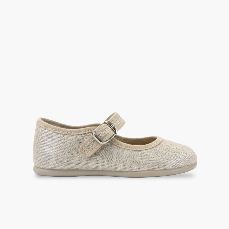 Ceremony Mary Janes shimmer buckle