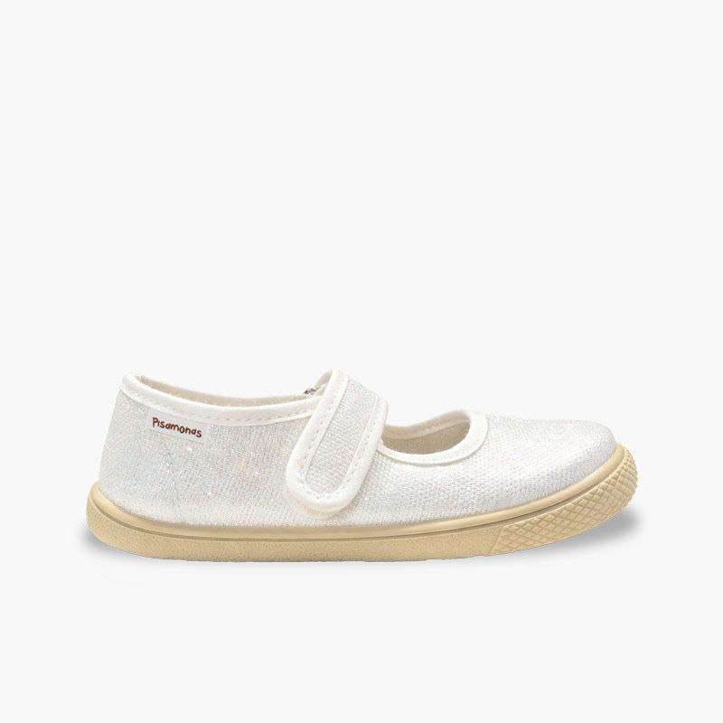 Girls' Barefoot Glitter Mary Janes
