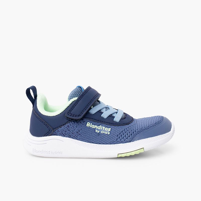 Blanditos Barefoot Mesh Trainers Hook-and-Loop strap