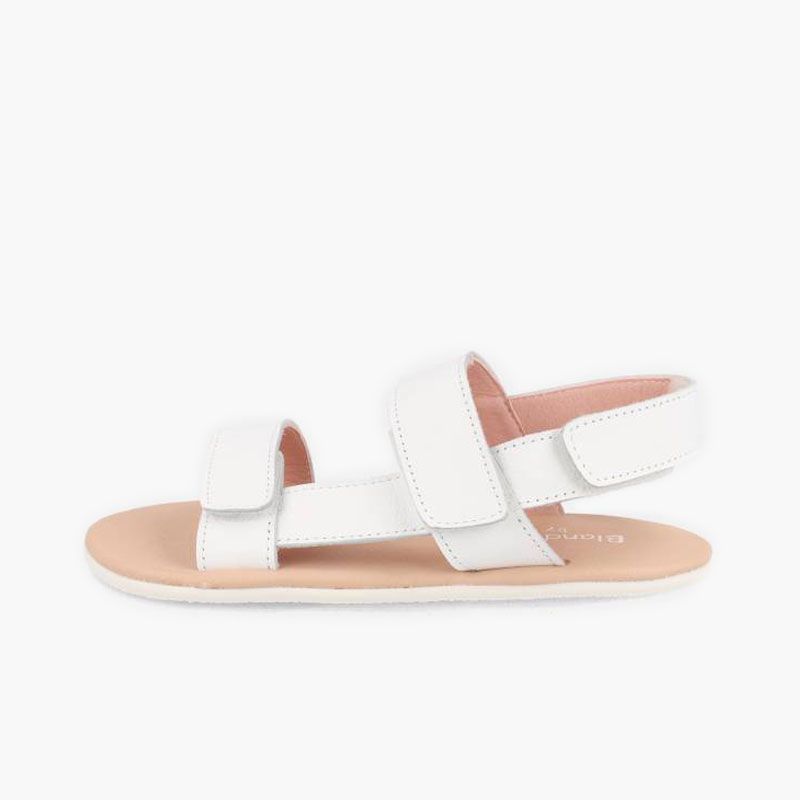 Blanditos girls’ barefoot sandals side strap
