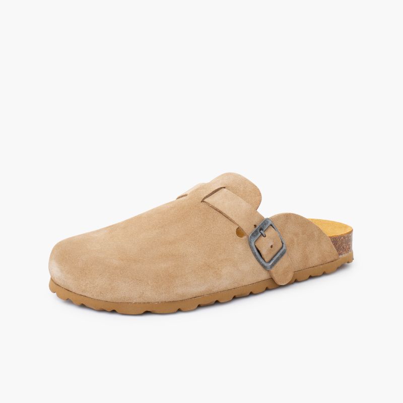 Women’s suede bio clogs