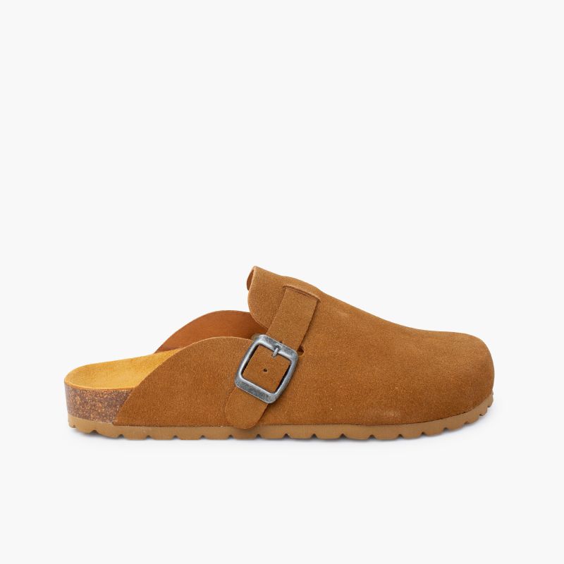 Women’s suede bio clogs