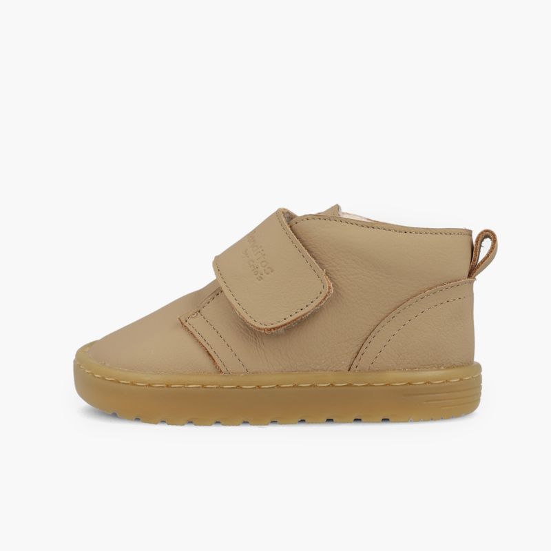 Blanditos children’s leather boots shearling-like lining
