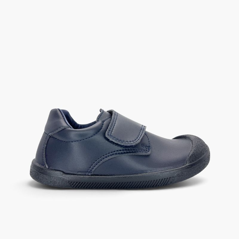 Barefoot school shoes rubber toe cap