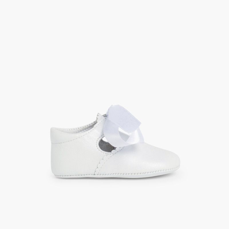 Ceremonial T-Bar Baby Shoes