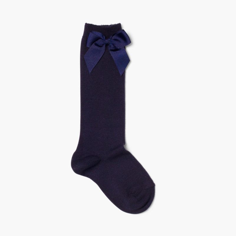 CONDOR High Socks Cotton with Bow