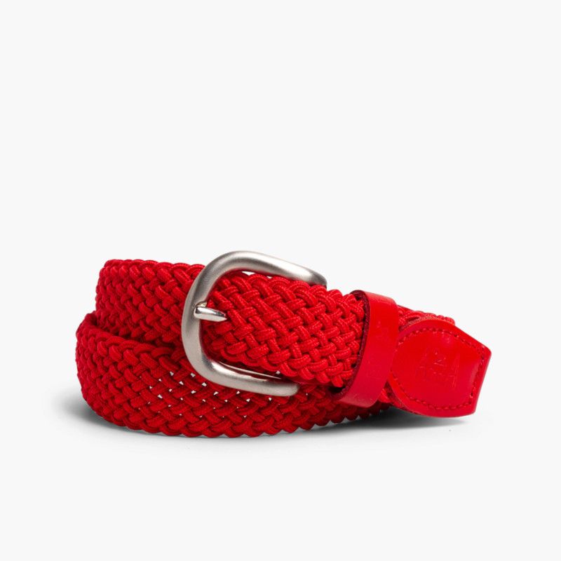 Boy's Elastic Braided Belt