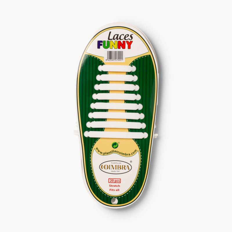 Coloured Elastic Shoelaces Pack of 20