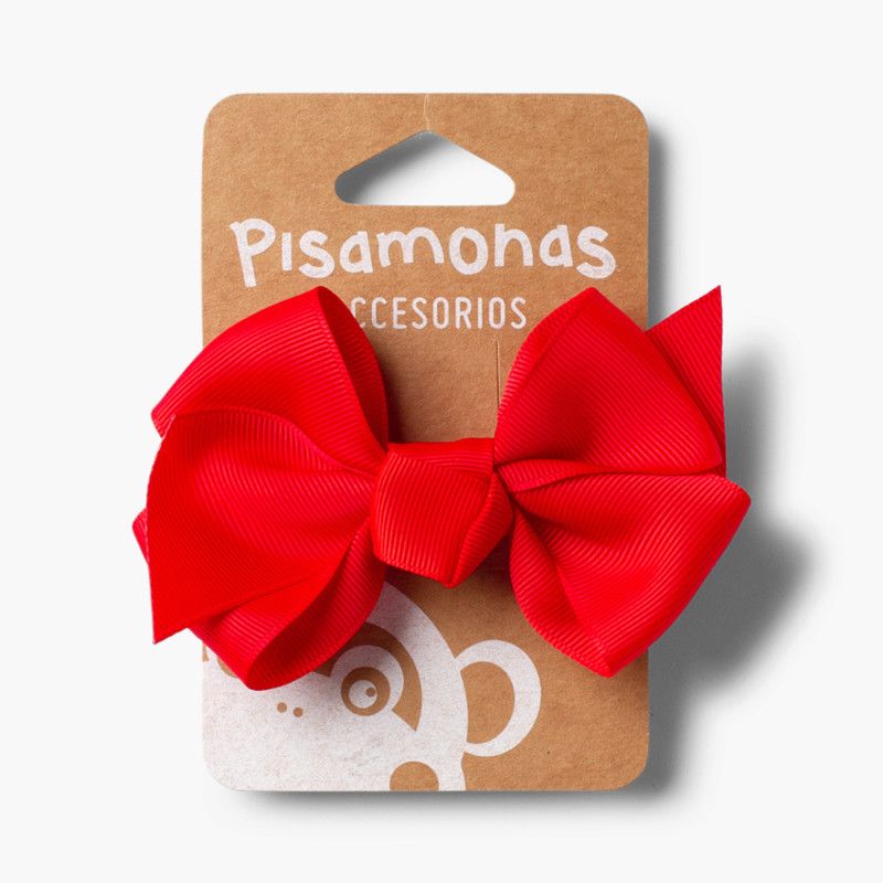 Girls Hair Elastic Large Bow