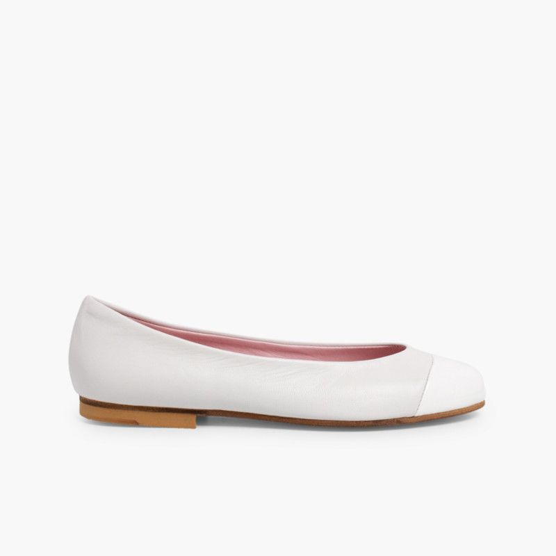 Ballet pumps and flats for girls and ladies in patent leather and Nappa