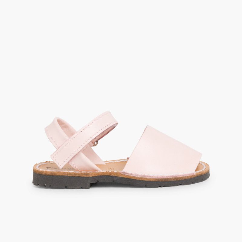 Kids Nappa Avarcas Menorcan Riptape Sandals