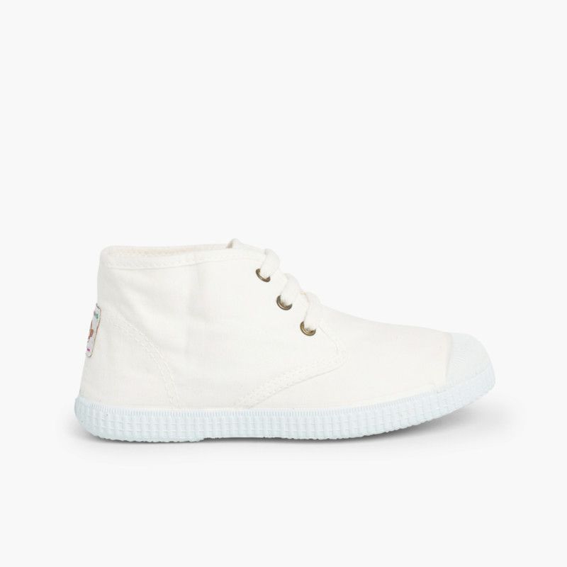 Canvas High Top Trainers 