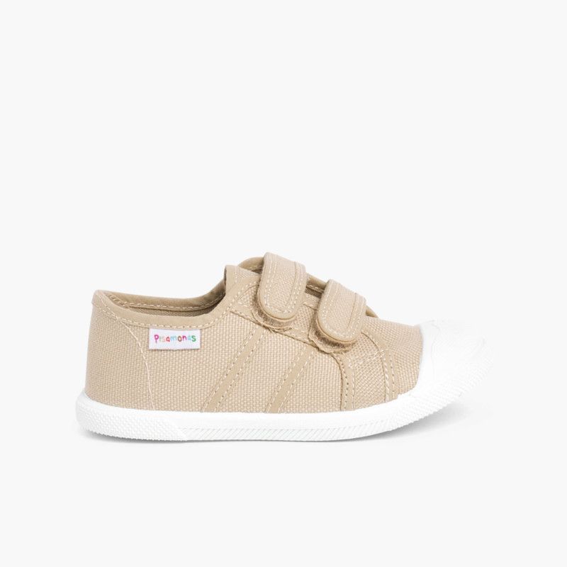 Kids Riptape Canvas Trainers