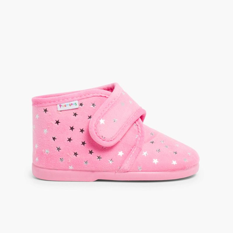 Bootie Slippers with Little Stars 