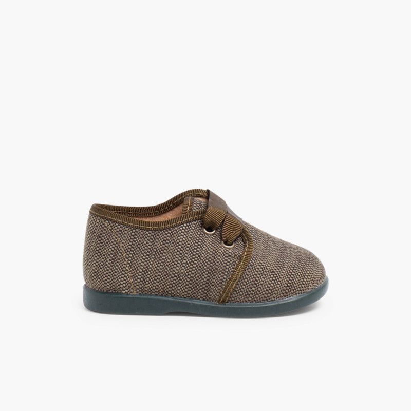 Fabric Blucher Style Baby Shoes